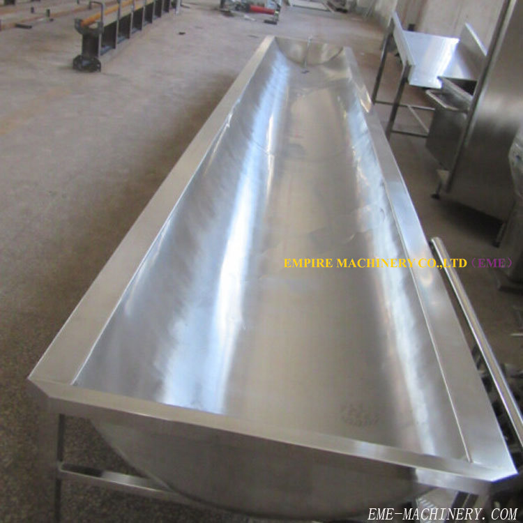 Cattle blood collection chute for slaughterhouseStunning/killing/bleeding equipmentQingdao