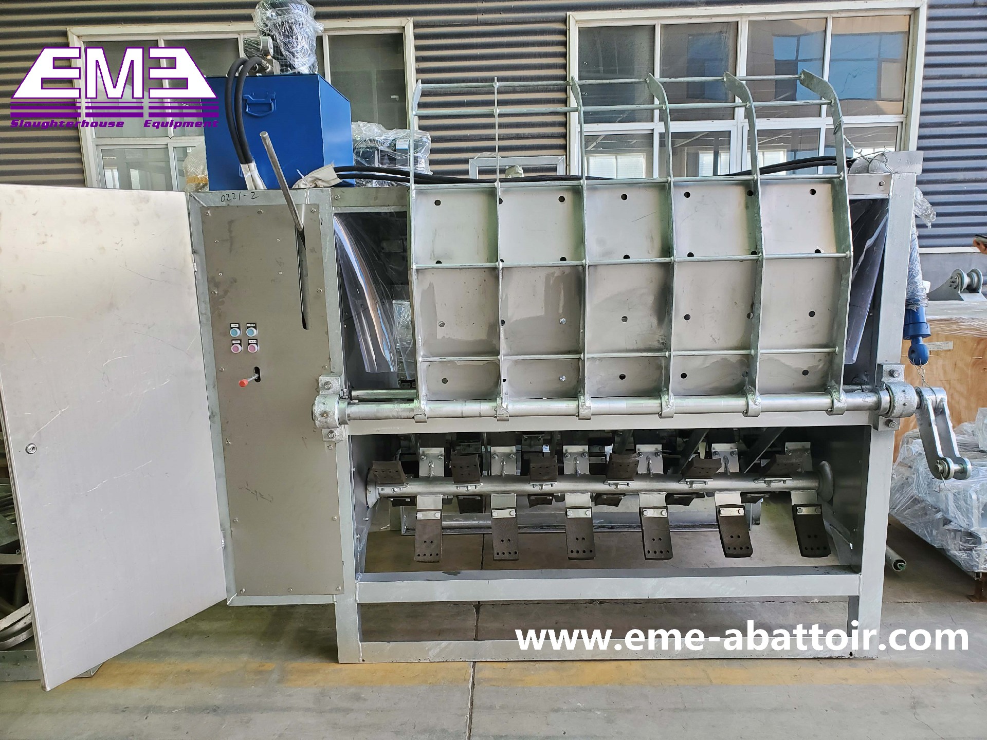 Pig carcass dehairing machine 300pig per hour
