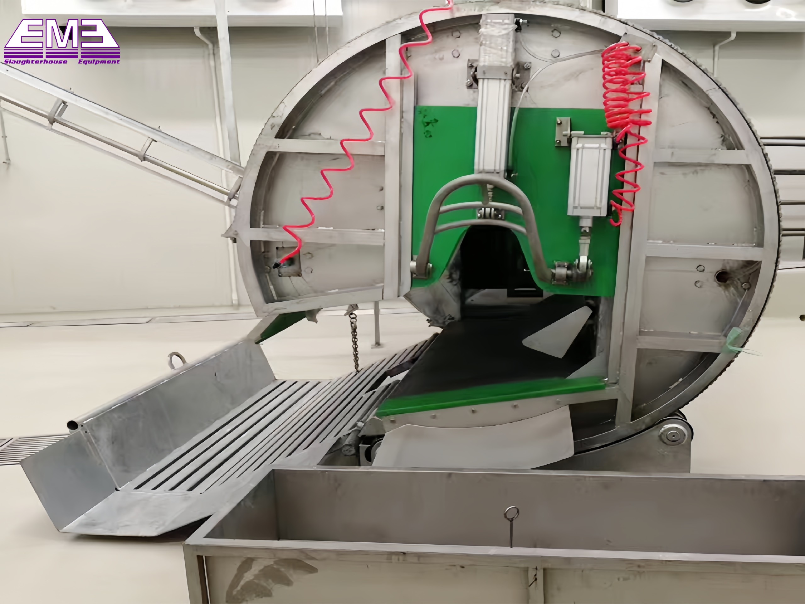 Cattle abattoir equipment ritual halal killing box for beef processing plant