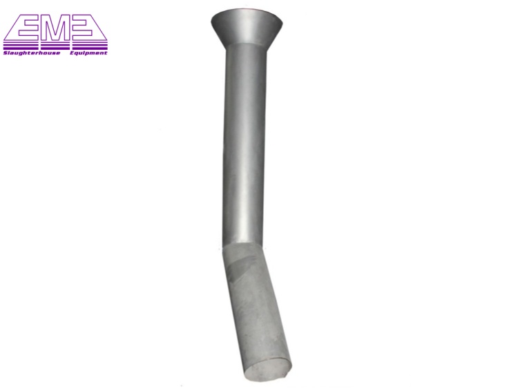 Cow abattoir machine hoof sliding chute for slaughterhouse