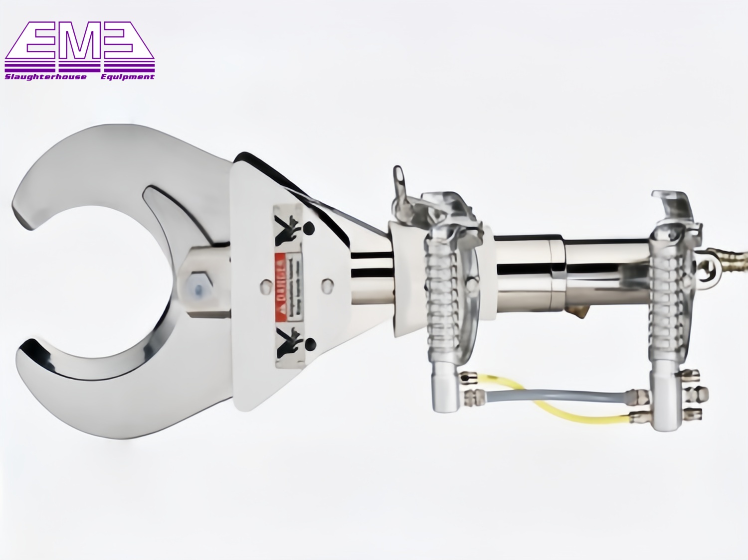 Cattle horn and hoof hydraulic shear cow slaughterhouse machine for meat processing plant