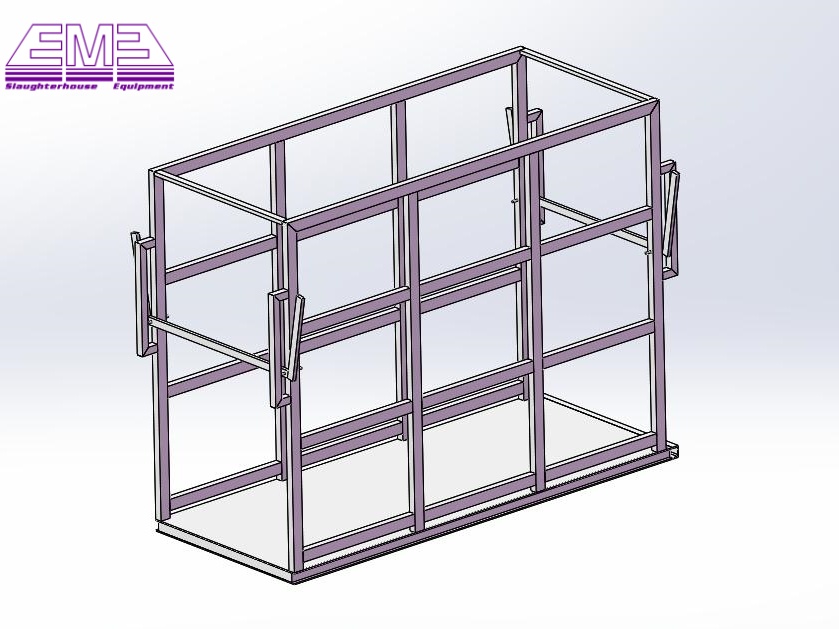 cattle abattoir equipment slaughtering machine weight scale for slaughterhouse line