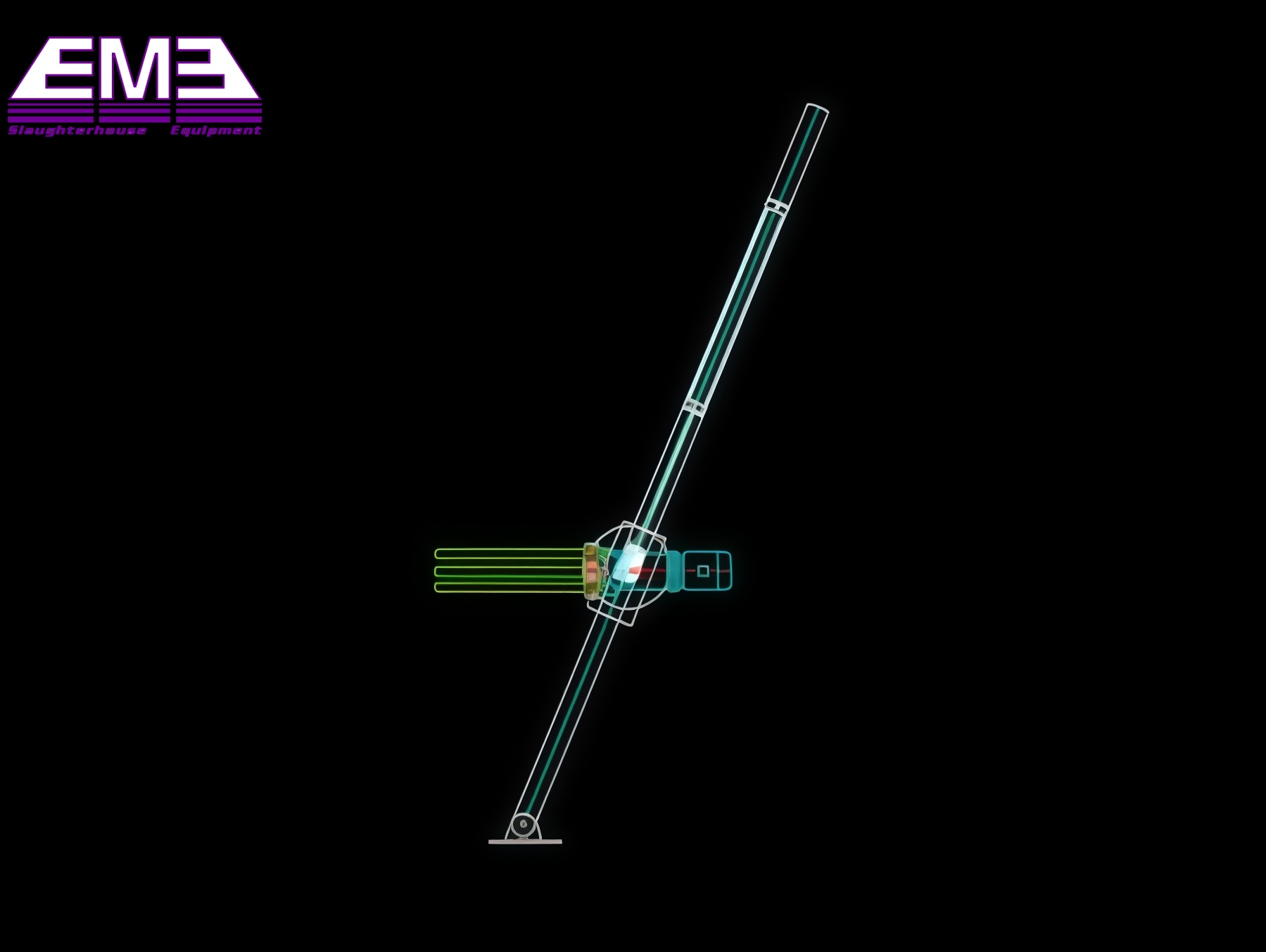 goat slaughtering machine slope type pneumatic sheep skin puller machine for sheep slaughter line