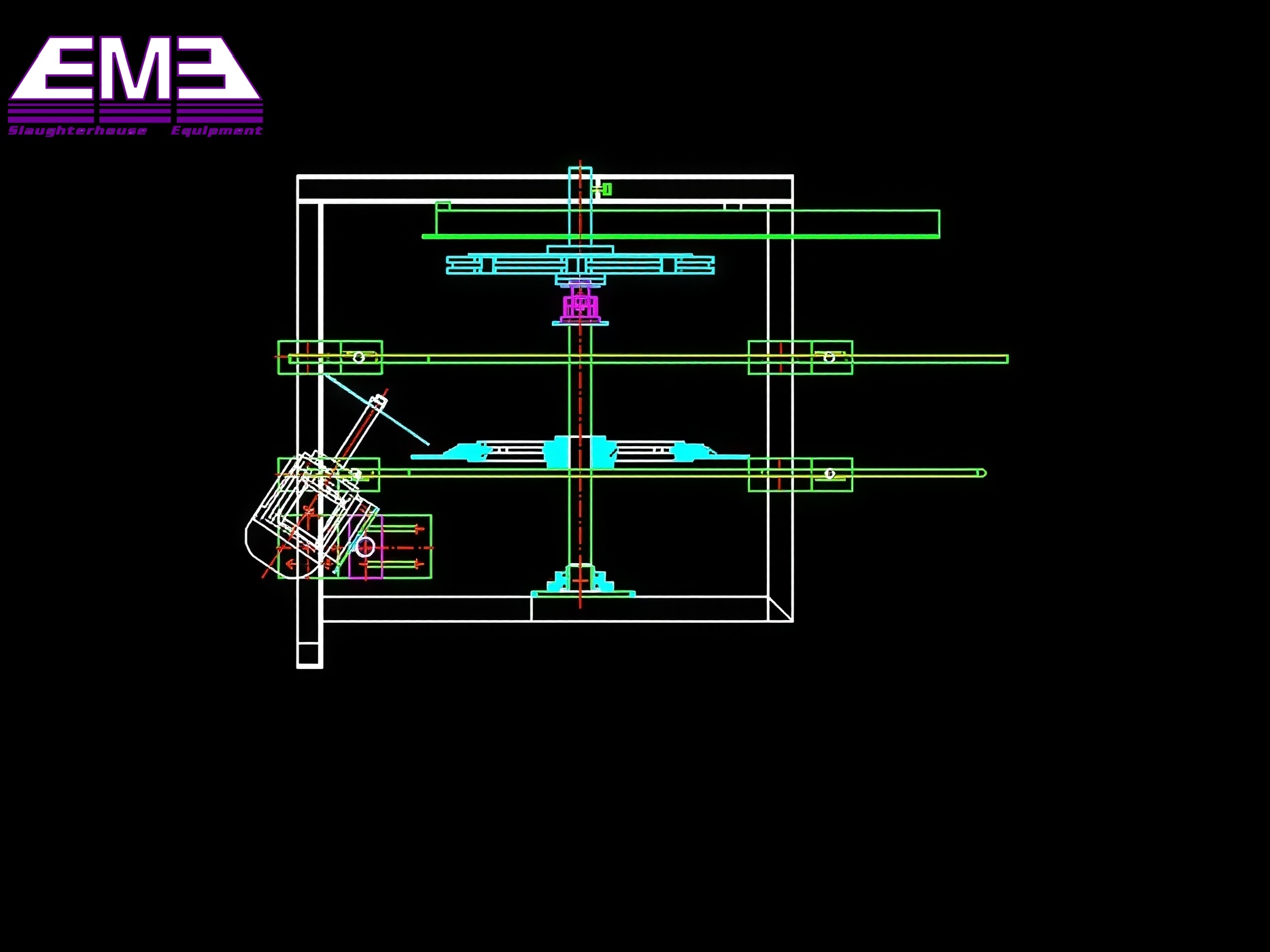 Poultry Slaughterhouse Rotate type claw cut machine for chicken duck goose