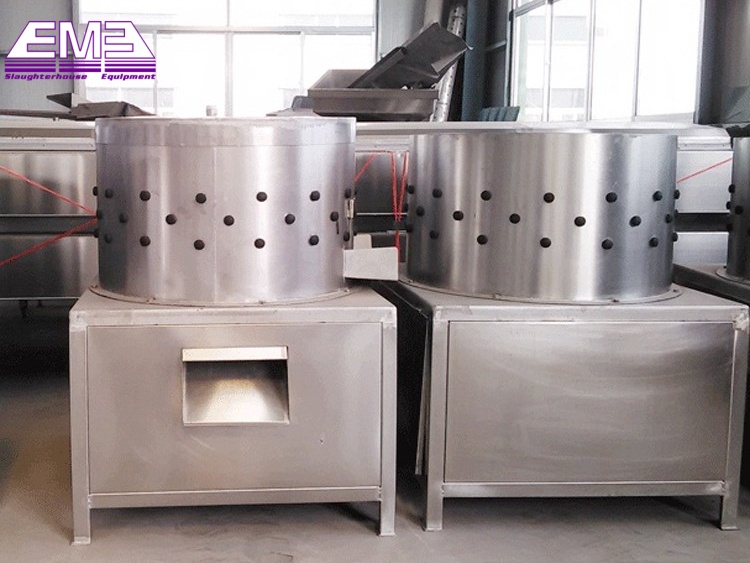 Rotundity type carcass plucking machine