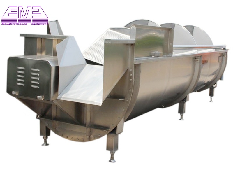 Poultry Carcass chilling machine for poultry slaughterhouse line