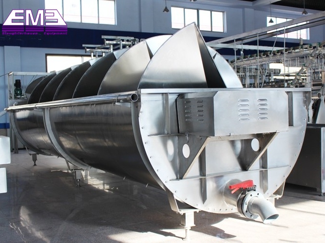 Poultry Carcass chilling machine for poultry slaughterhouse line