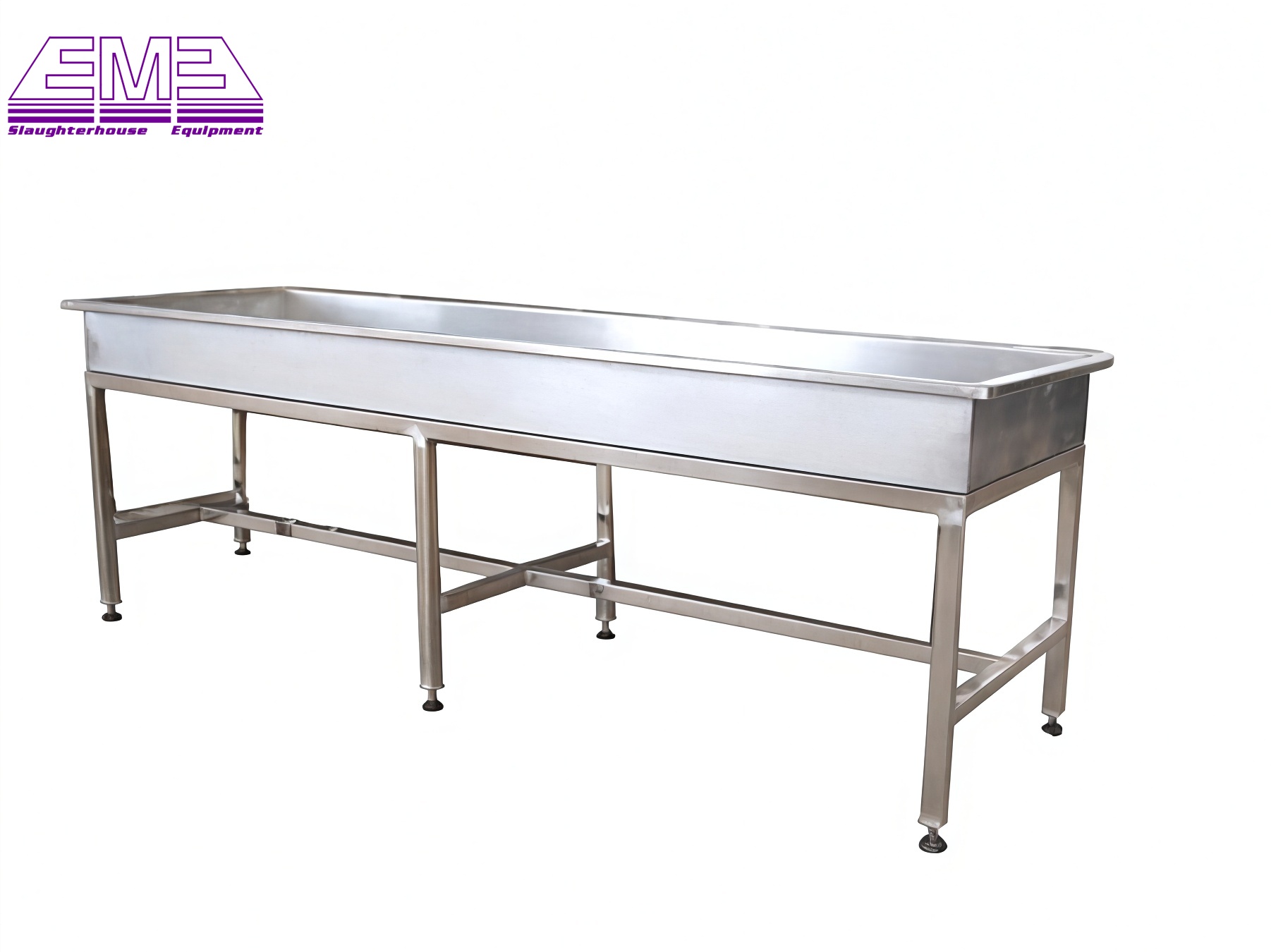 Poultry carcass collection table for poultry slaughtering equipment