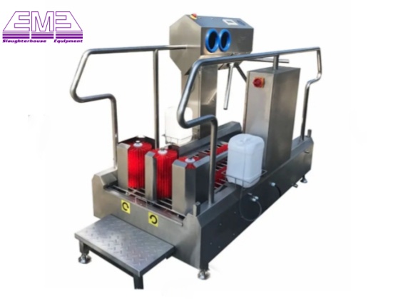 Automatic induction boot washing machine