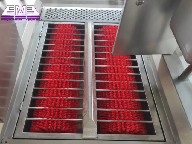 Automatic induction boot washing machine