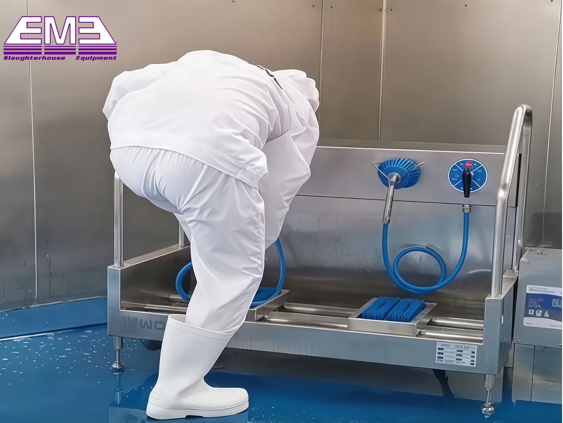 Manual boot washing machine