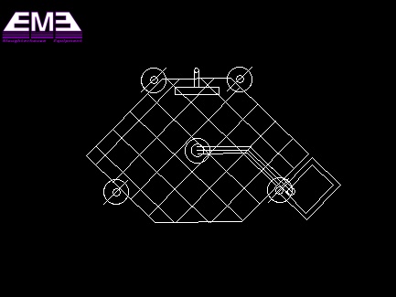 Apron washing device