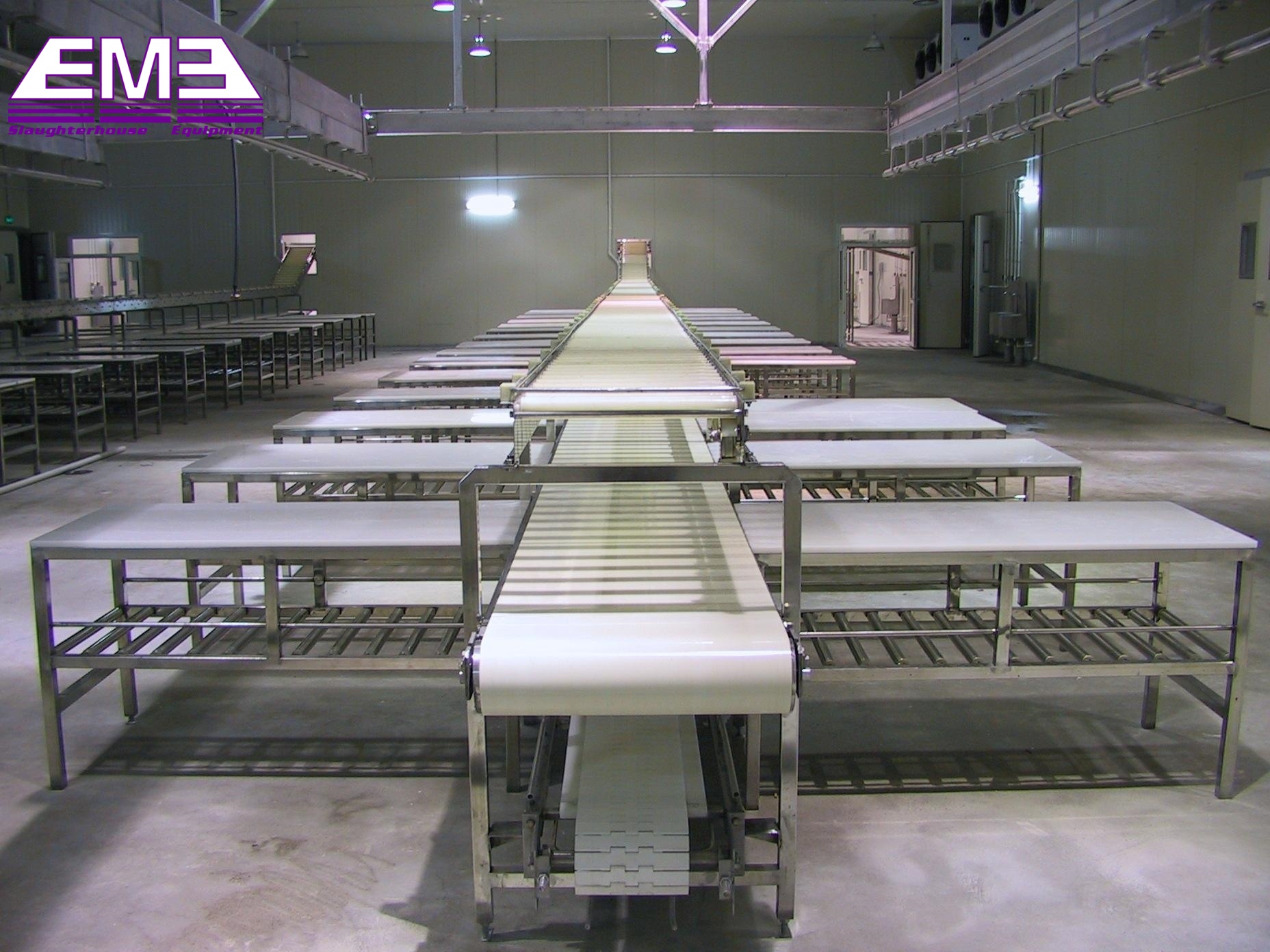 Three layer deboning for cattle, sheep, poultry and pig meat