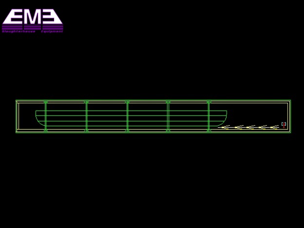 Closed type carcass scalding machine for poultry slaughtering machine