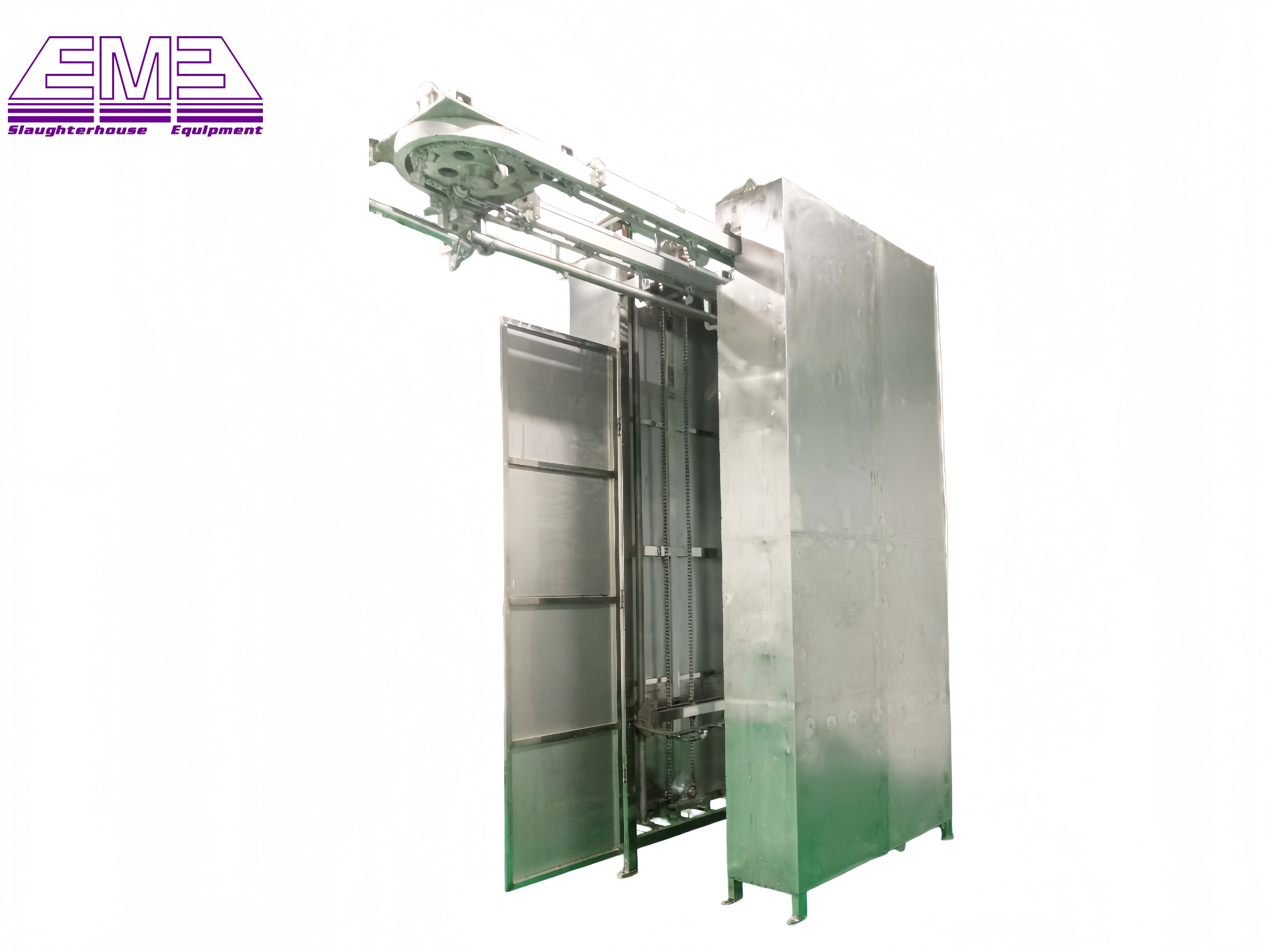 Cattle half carcass automatic cleaning machine