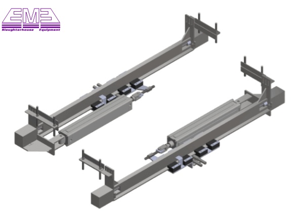 Cattle hind legs pneumatic separator