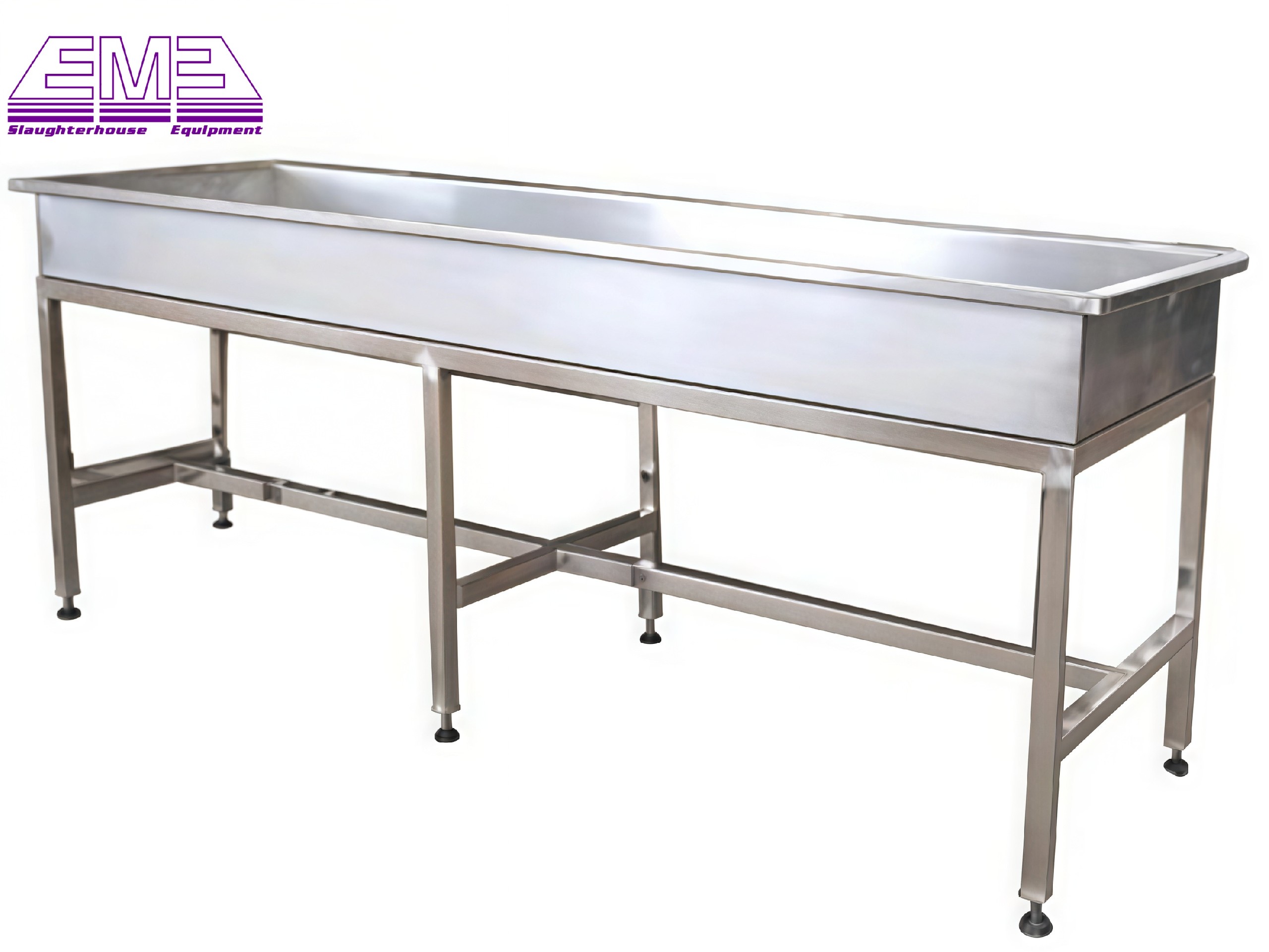 Cattle white/red viscera cleaning table