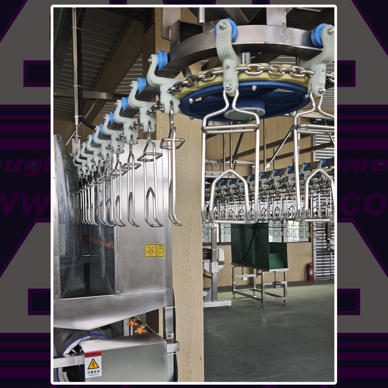 Customer‑inspection for poultry slaughtering equipment