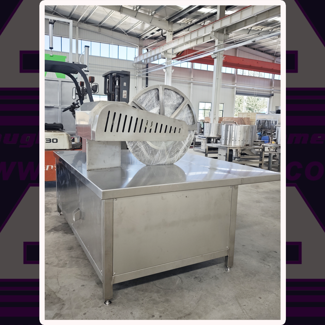 Slaughter Equipment:Pig carcass segmented cutting machine