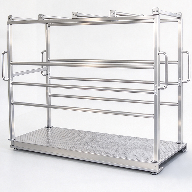 【QE-C101】Live cattle weighing equipment for cattle/cow slaughterhouse slaughter line machine