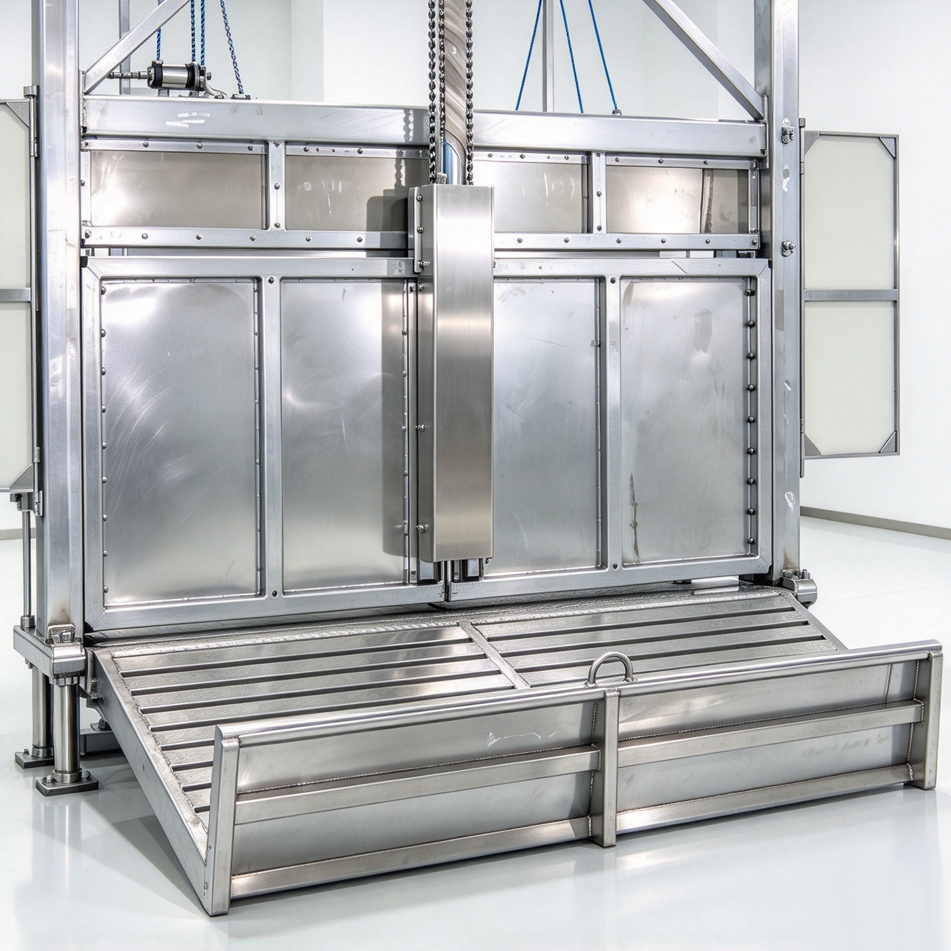 【QE-C105】Cattle carcass receiving grid Cattle slaughterhouse equipment cow abattoir machine