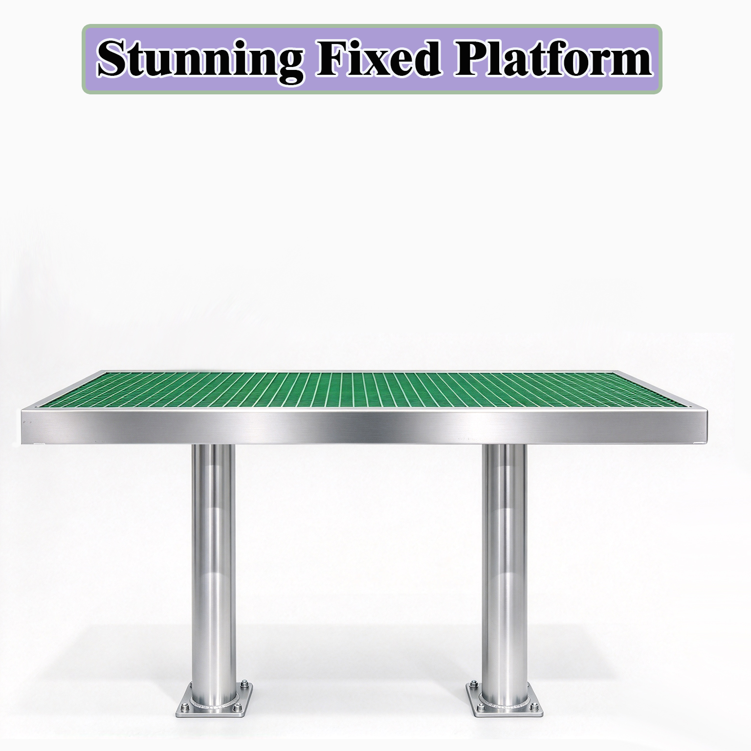 【QE-C106-I】Live cattle stunning fixed platform Cattle slaughterhouse equipment cow abattoir machine