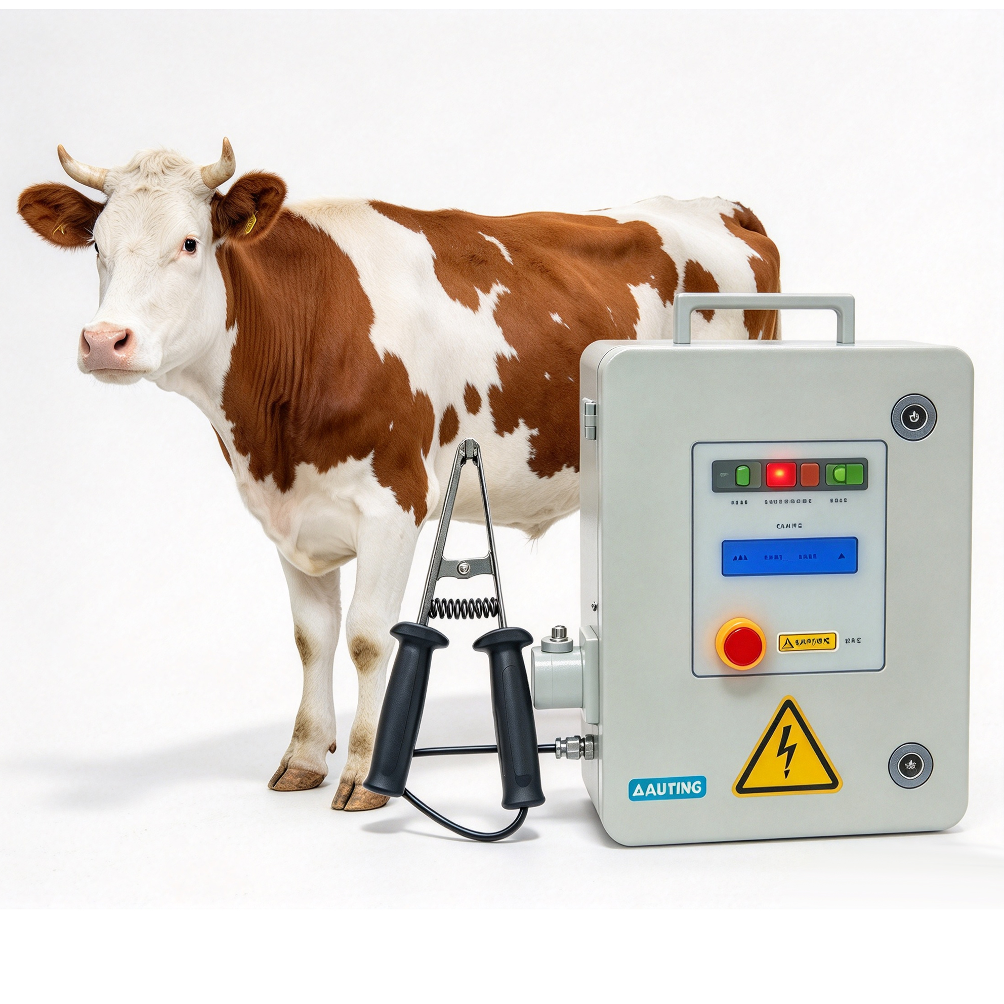 【QE-C108】Cattle bleeding manual electric stimulation Cattle slaughterhouse equipment cow abattoir machine