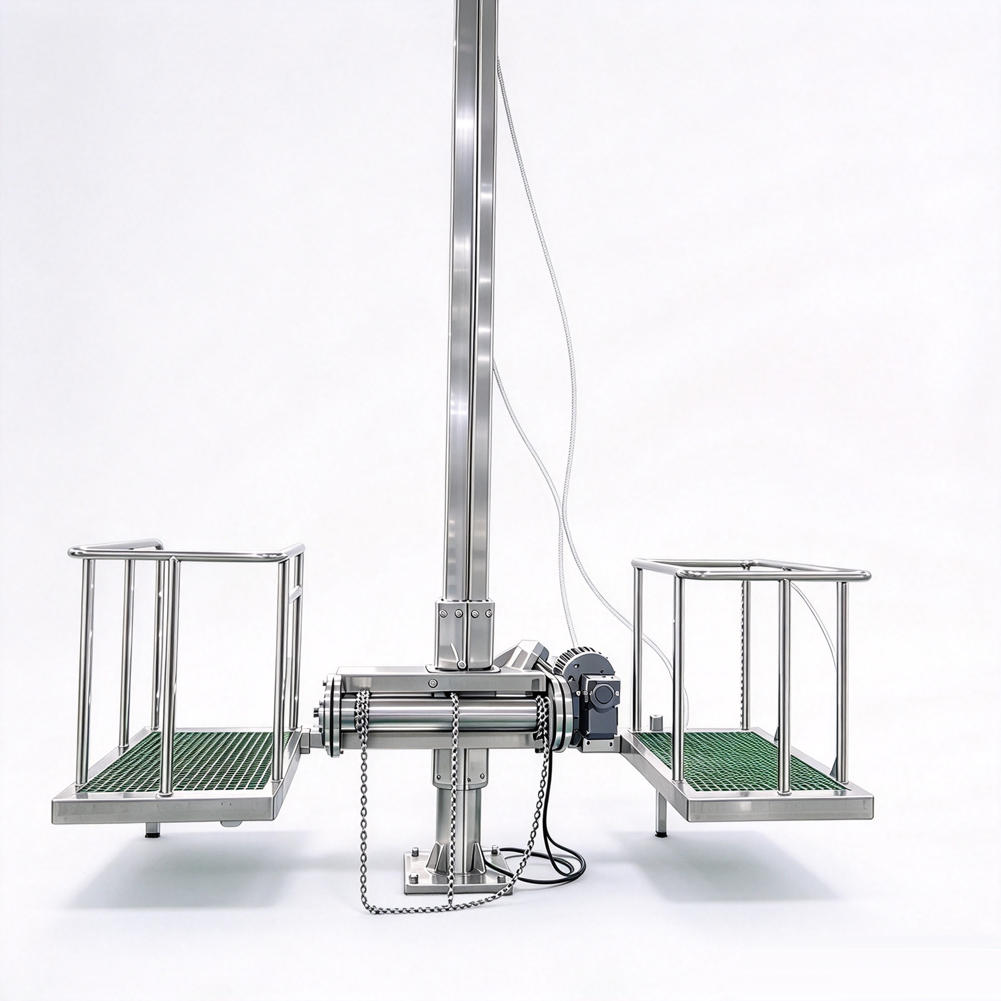 【QE-C212-II】Cattle skin puller and elevator combined system machine Cattle slaughterhouse equipment cow abattoir machine