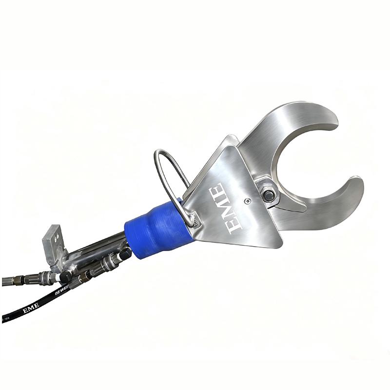 【QE-C202】Cattle hind/fore hock hydraulic cutter slaughter machine Cattle slaughterhouse equipment cow abattoir machine