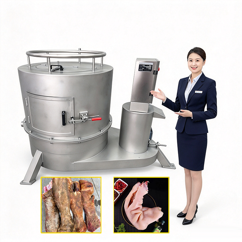 【QE-C209】Cattle/sheep/goat hock and head de-hairing machine slaughter machine Cattle slaughterhouse equipment cow abattoir machine