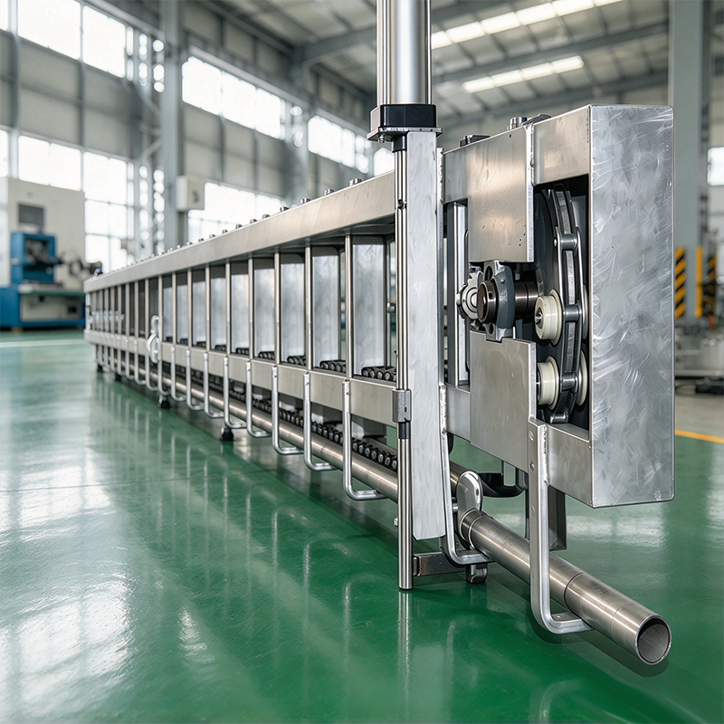 【QE-C217】Cattle carcass automatic convey system slaughter machine Cattle slaughterhouse equipment cow abattoir machine