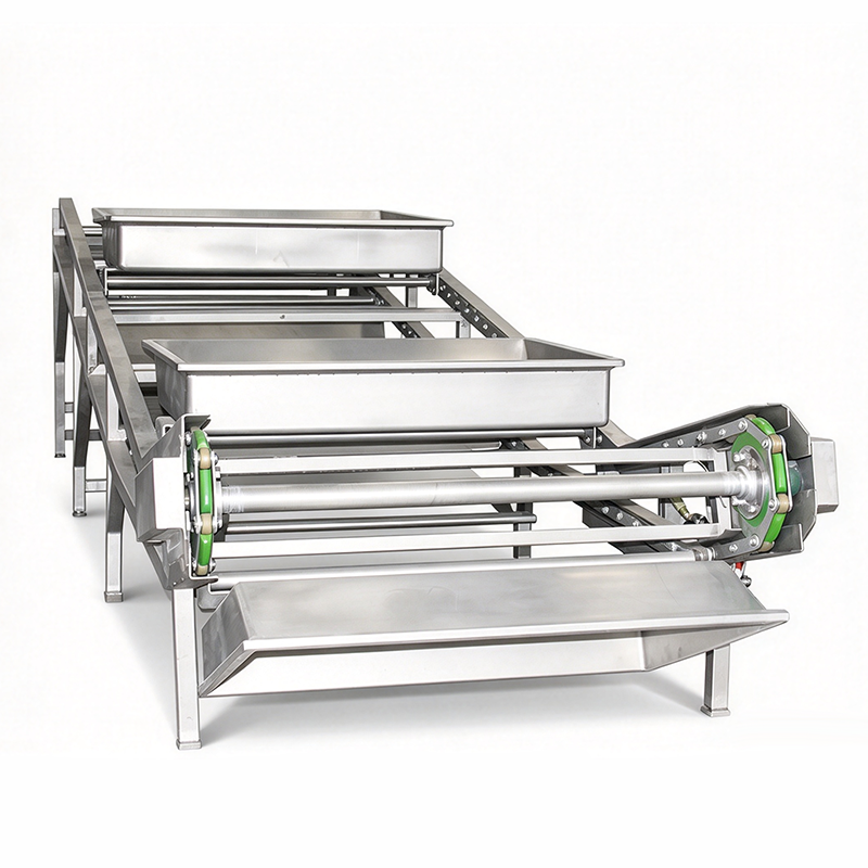 【QE-C222】Cattle white viscera inspection belt/tray conveyor slaughter machine Cattle slaughterhouse equipment cow abattoir machine