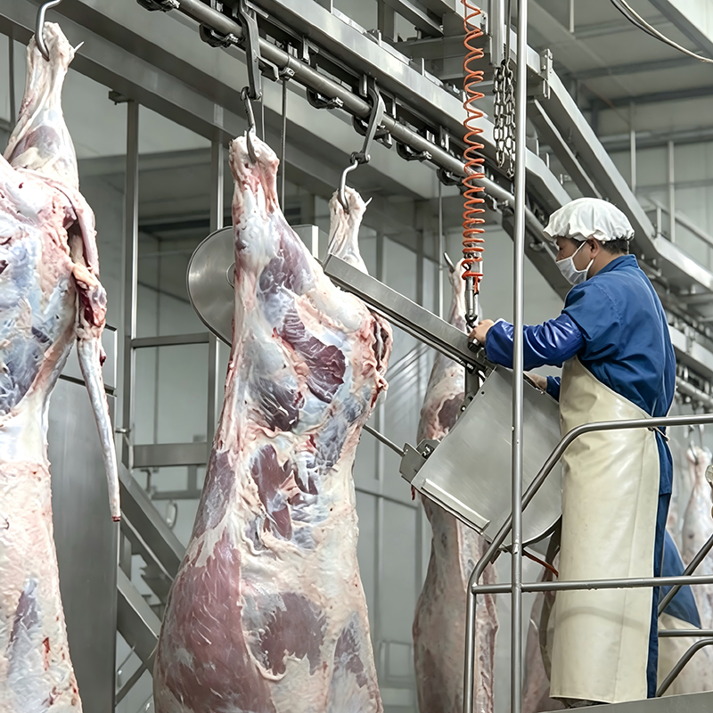 【QE-C230】Cattle carcass band splitting saw slaughter machine Cattle slaughterhouse equipment cow abattoir machine