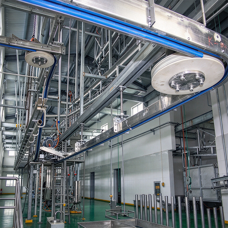 【QE-C301】Cattle carcass automatic convey rail (Tube-rail, Dual-orbit, Flat-rail) slaughter machine Cattle slaughterhouse equipment cow abattoir machine