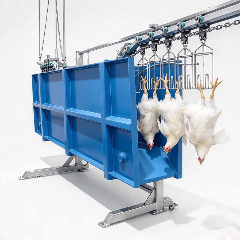 【QE-B106】Live poultry stunning machine poultry abattoir slaughterhouse equipment chicken slaughter machine