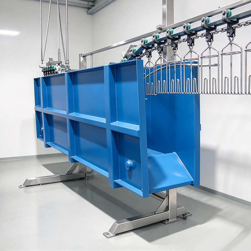 【QE-B106】Live poultry stunning machine poultry abattoir slaughterhouse equipment chicken slaughter machine