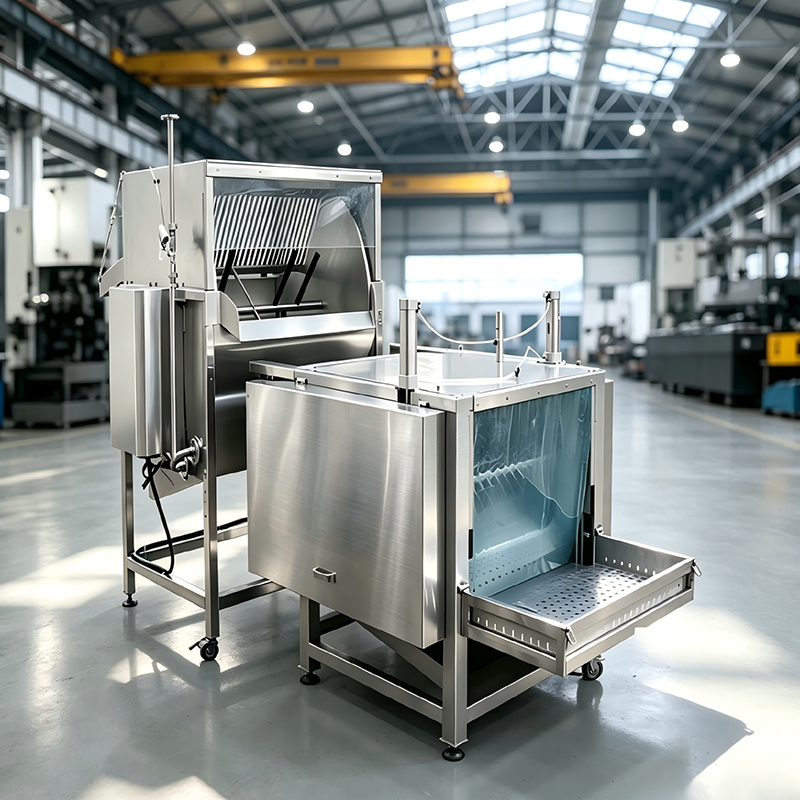 【QE-B108-I】Poultry carcass horizontal scalding machine poultry abattoir slaughterhouse equipment chicken slaughter machine