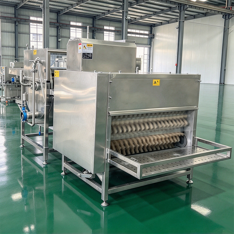 【QE-B109-II】Poultry carcass horizontal plucking machine poultry abattoir slaughterhouse equipment chicken slaughter machine