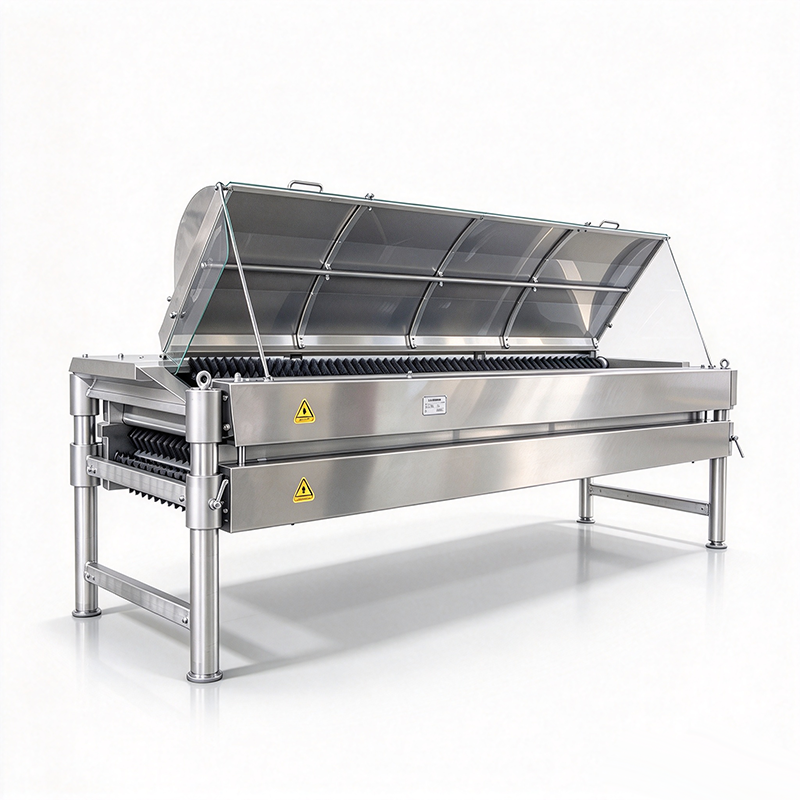 【QE-B109-III】Poultry carcass horizontal plucking machine poultry abattoir slaughterhouse equipment chicken slaughter machine