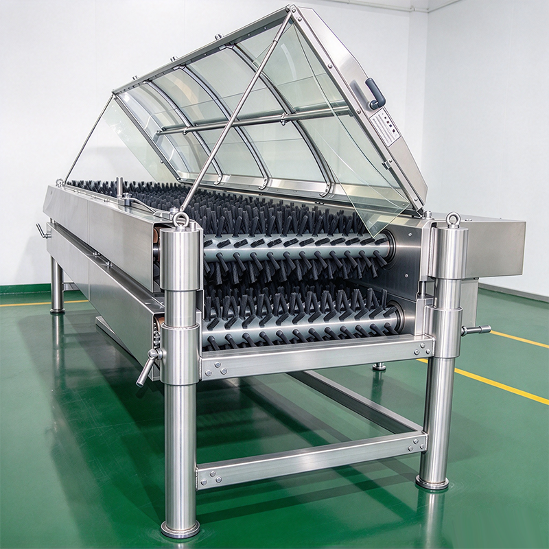 【QE-B109-III】Poultry carcass horizontal plucking machine poultry abattoir slaughterhouse equipment chicken slaughter machine