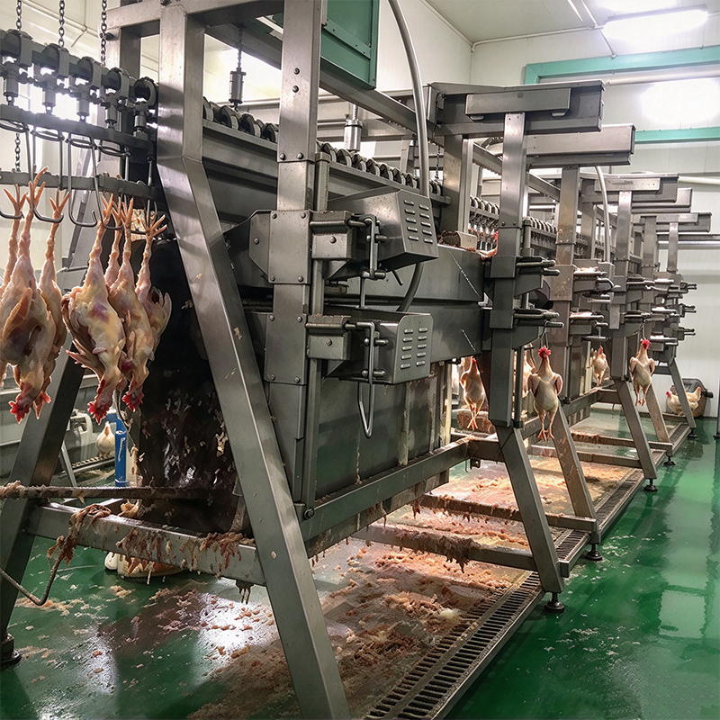 【QE-B109-V】Poultry fine feather vertical plucking machine poultry abattoir slaughterhouse equipment chicken slaughter machine