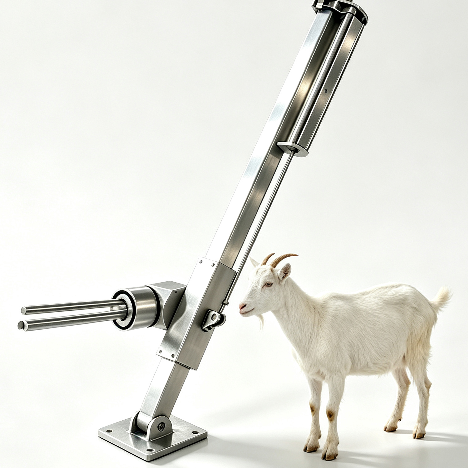 【QE-S206-II】Sheep(goat) carcass skin single column skin puller(Vertical or slope) sheep slaughterhouse slaughtering equipment goat abattoir goat slaughter line machine