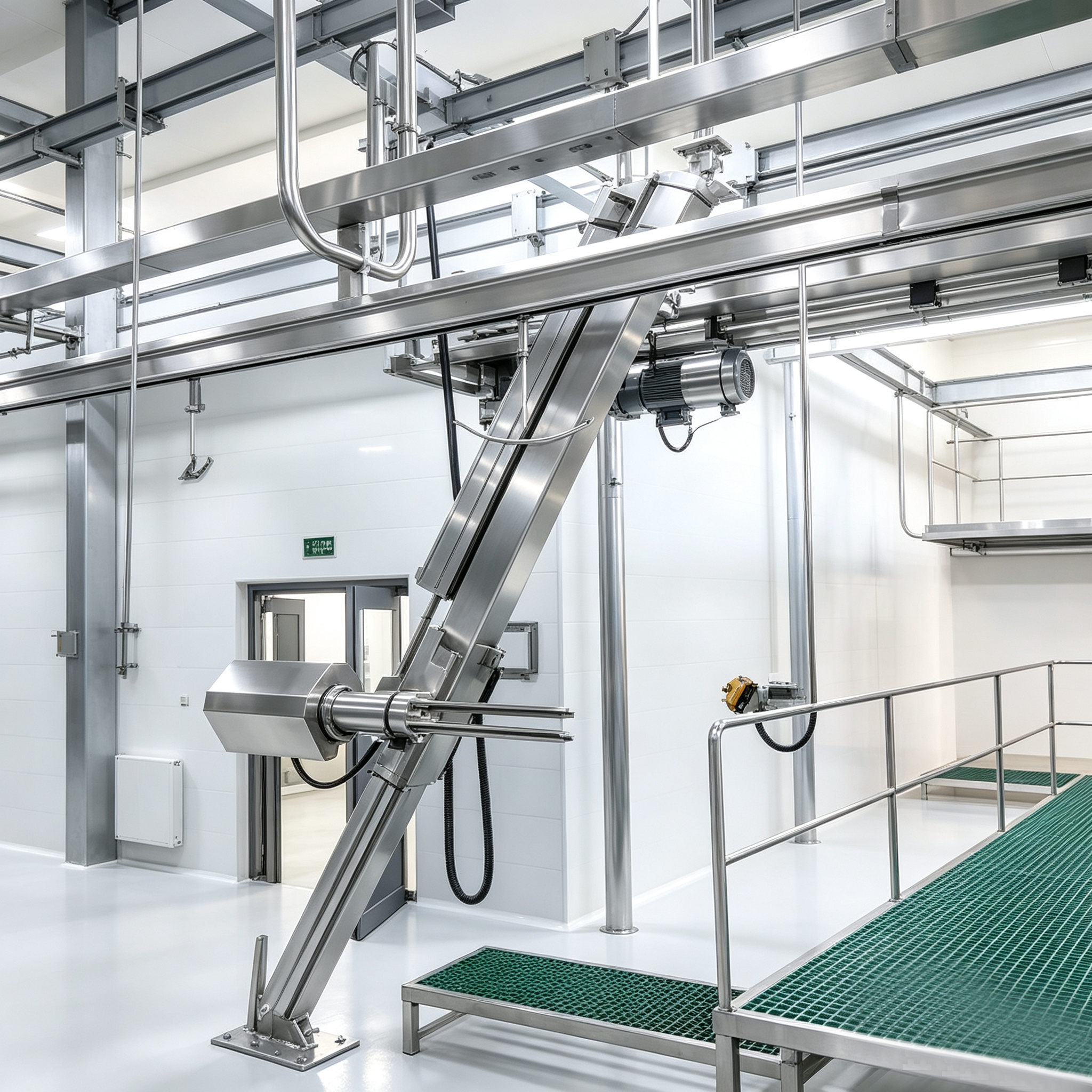 【QE-S206-II】Sheep(goat) carcass skin single column skin puller(Vertical or slope) sheep slaughterhouse slaughtering equipment goat abattoir goat slaughter line machine