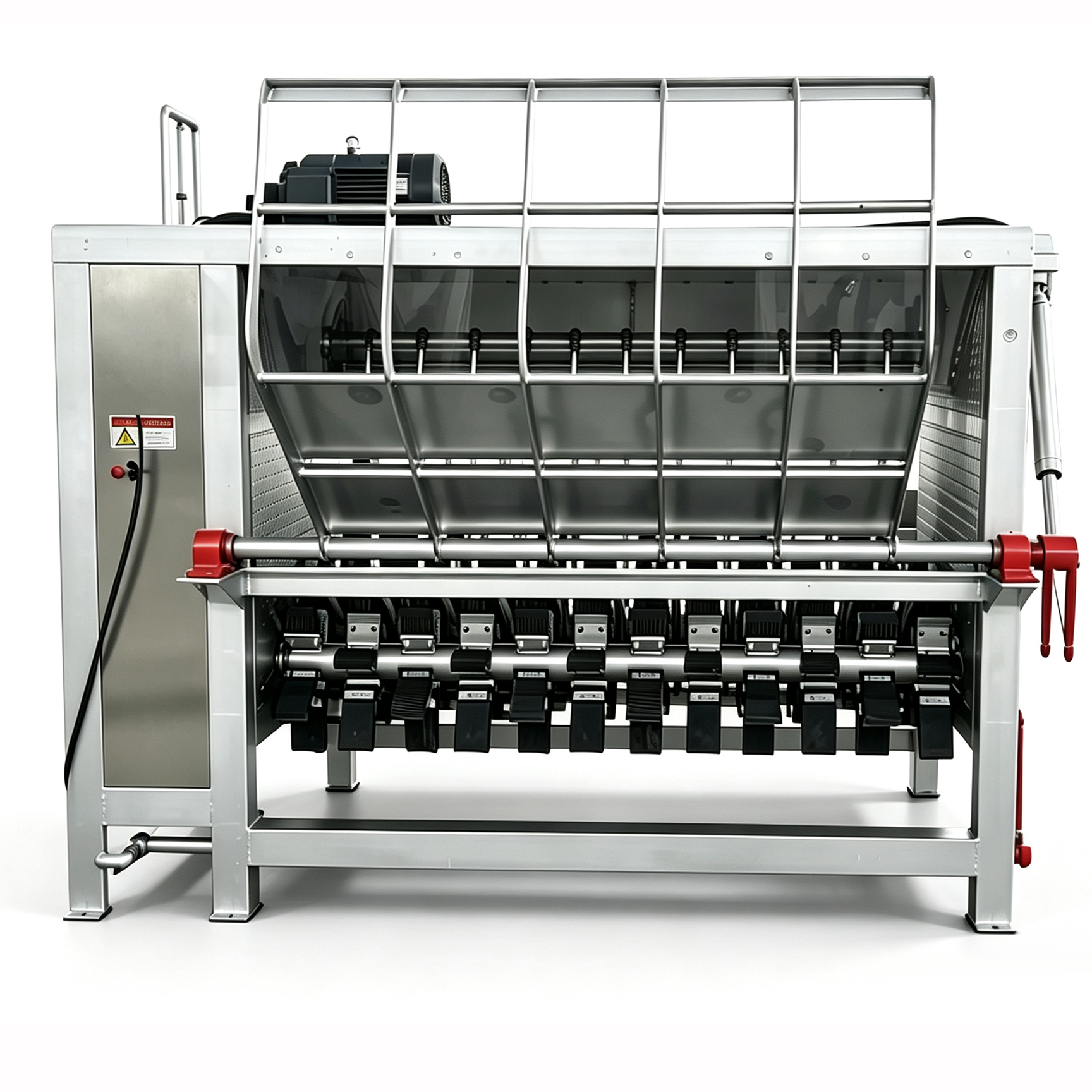 【QE-P204-I】Pig carcass dehairing machine-100 pig abattoir slaughter equipment pig slaughterhouse meat processing machine